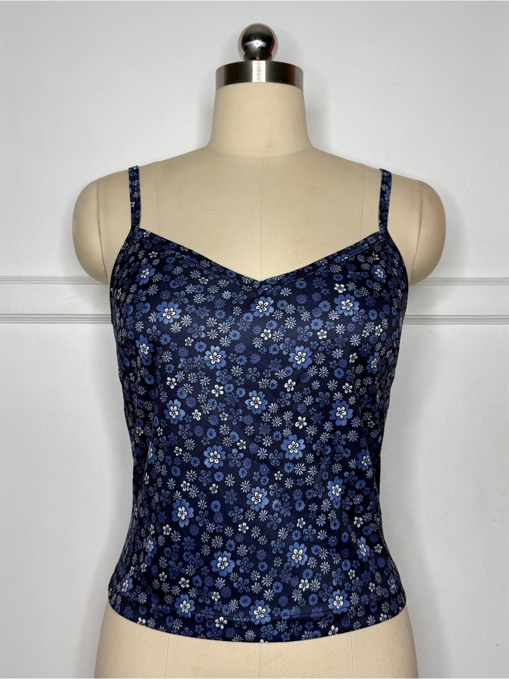 Aqua Blues floral cami